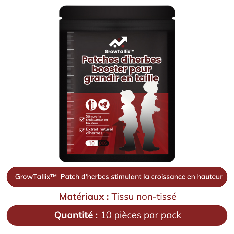 GrowTallix™️  Patch d'herbes pour l'augmentation de la taille