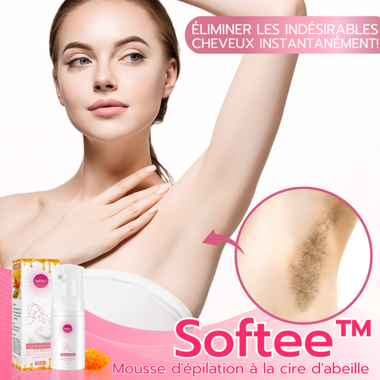 Softee™ Mousse d'épilation à la cire d'abeille