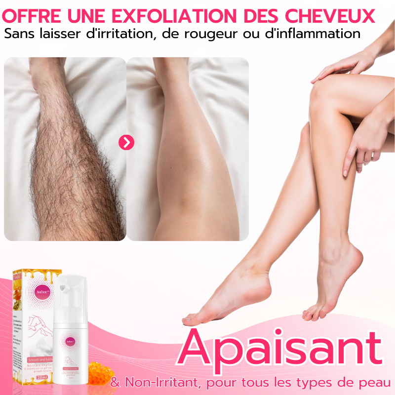 Softee™ Mousse d'épilation à la cire d'abeille