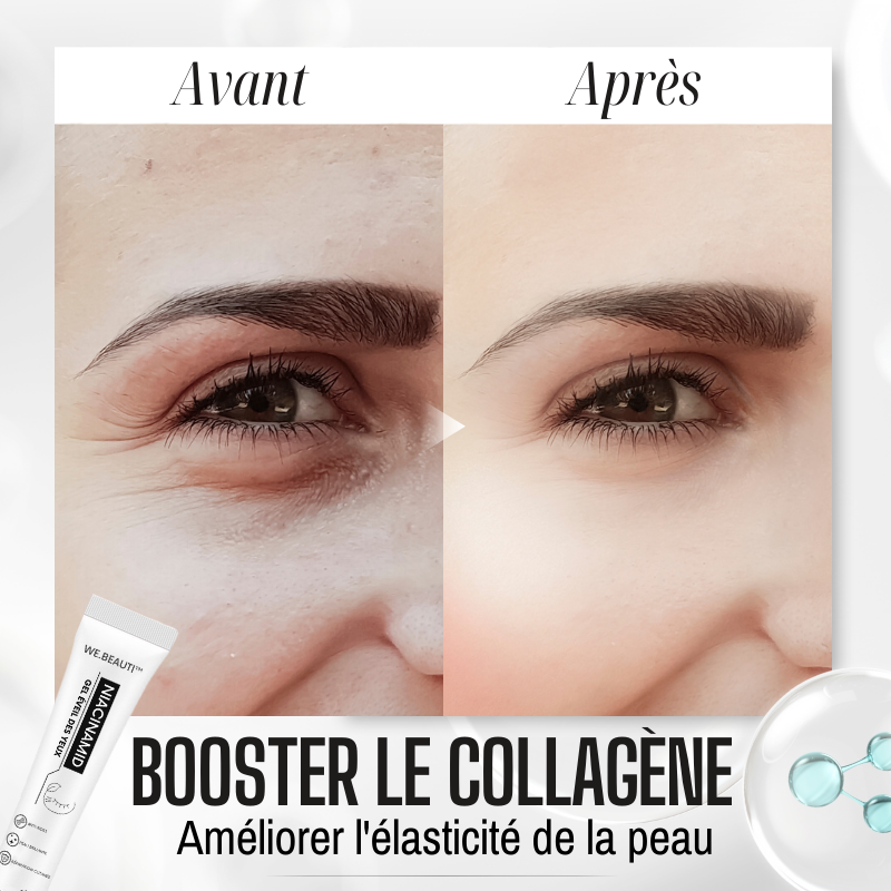 WE.Beauti™  Gel Éveil des Yeux à la Niacinamide