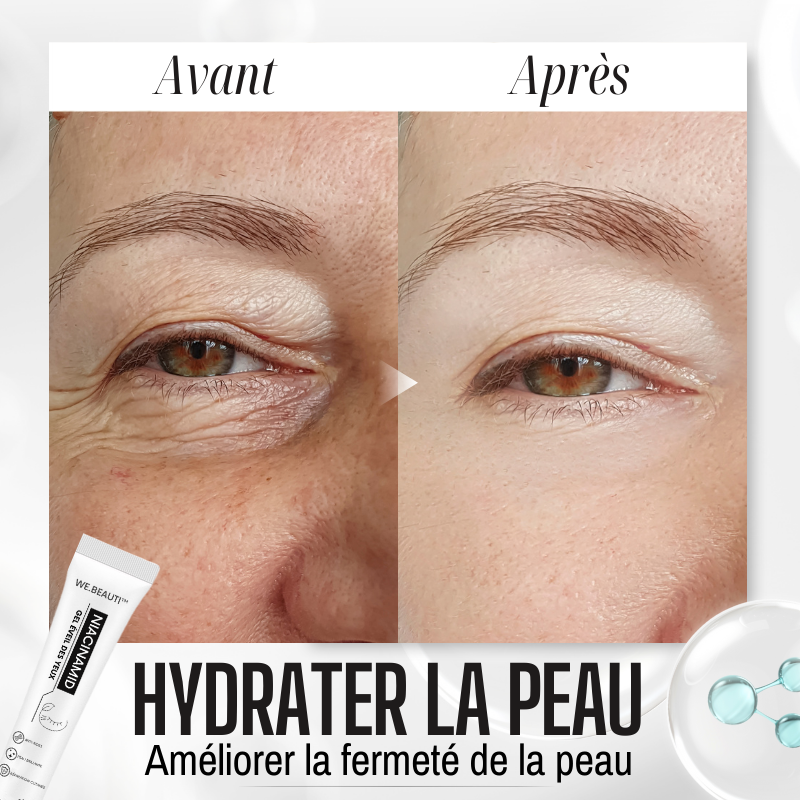 WE.Beauti™  Gel Éveil des Yeux à la Niacinamide