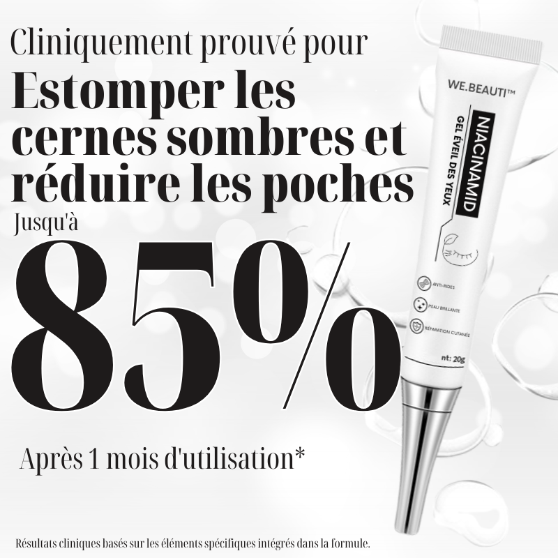 WE.Beauti™  Gel Éveil des Yeux à la Niacinamide