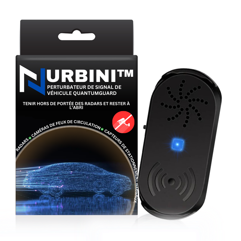 Nurbini™ Perturbateur de signal de véhicule QuantumGuard